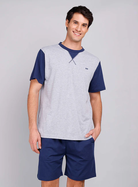 PIJAMA ARROW HOMBRE P1V3205GR GRIS
