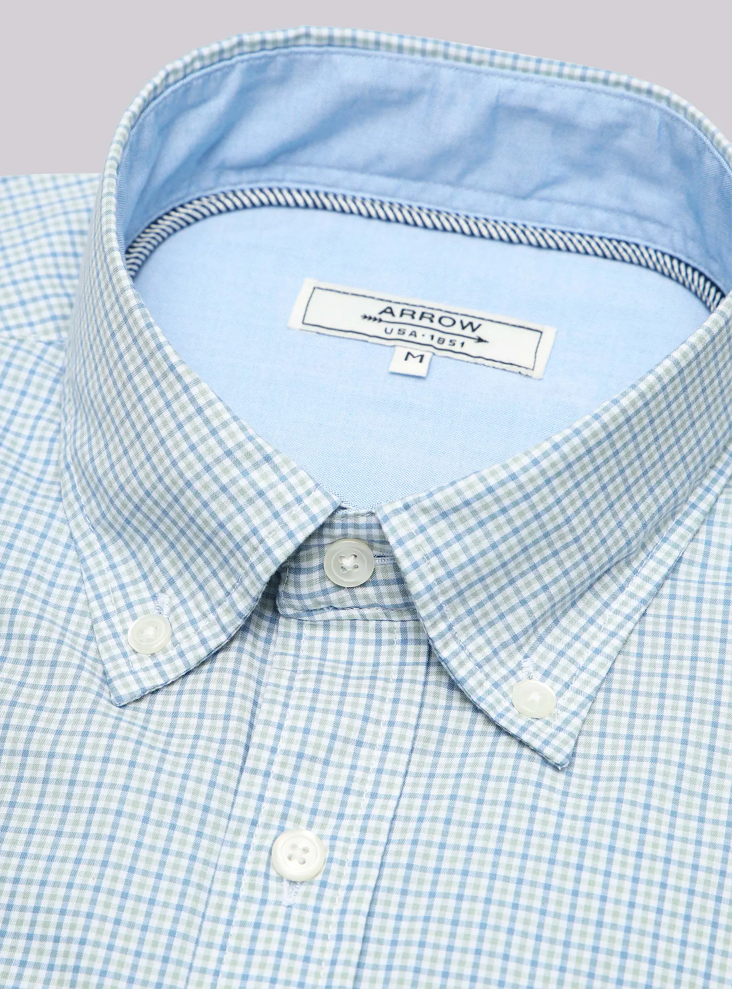 Camisa Arrow Hombre Cm32009Ve Verde 5