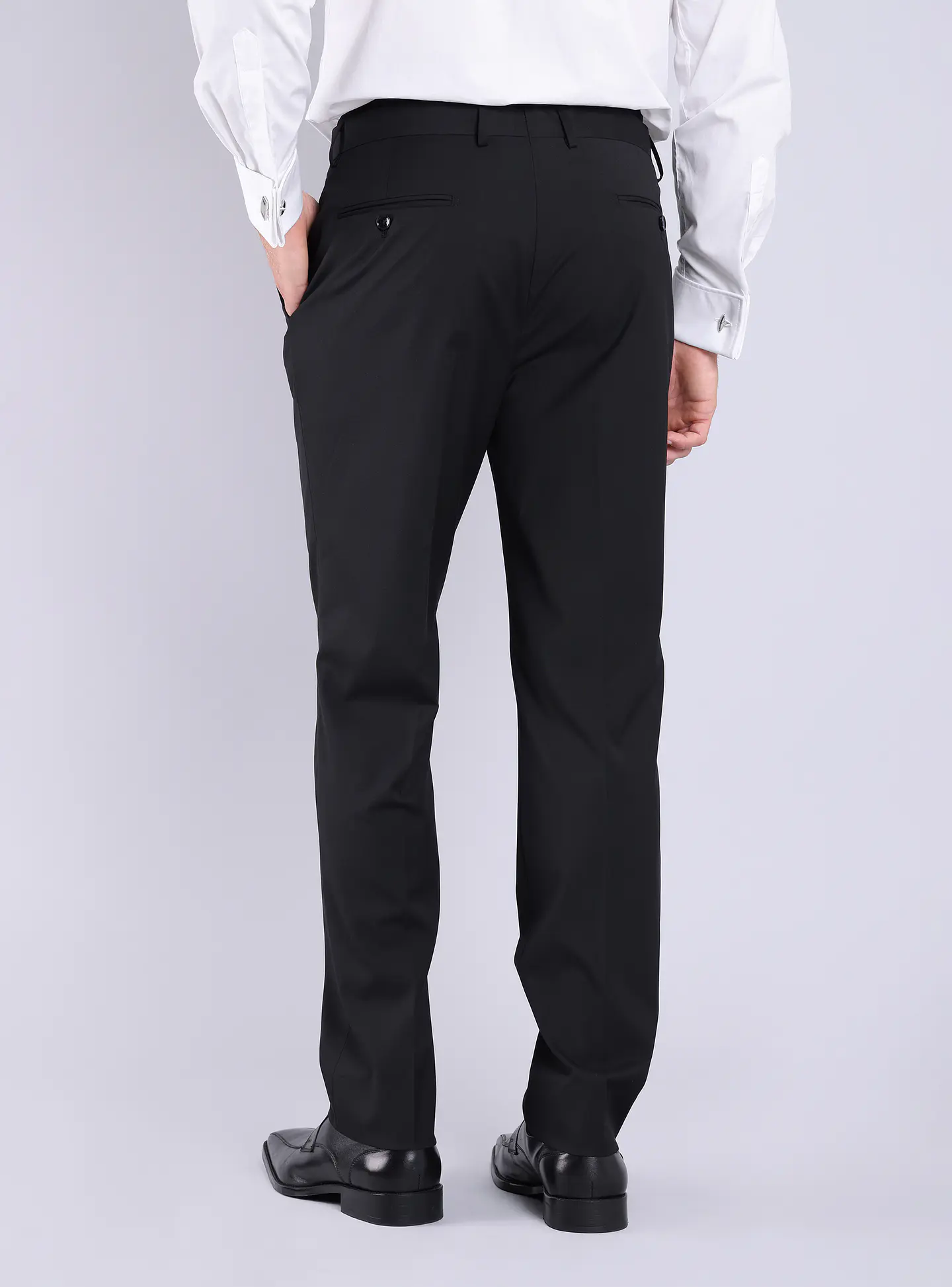 Ambo 2 Botones Slim 4% Spandexvan Heusen Vham260Ne Negro 7