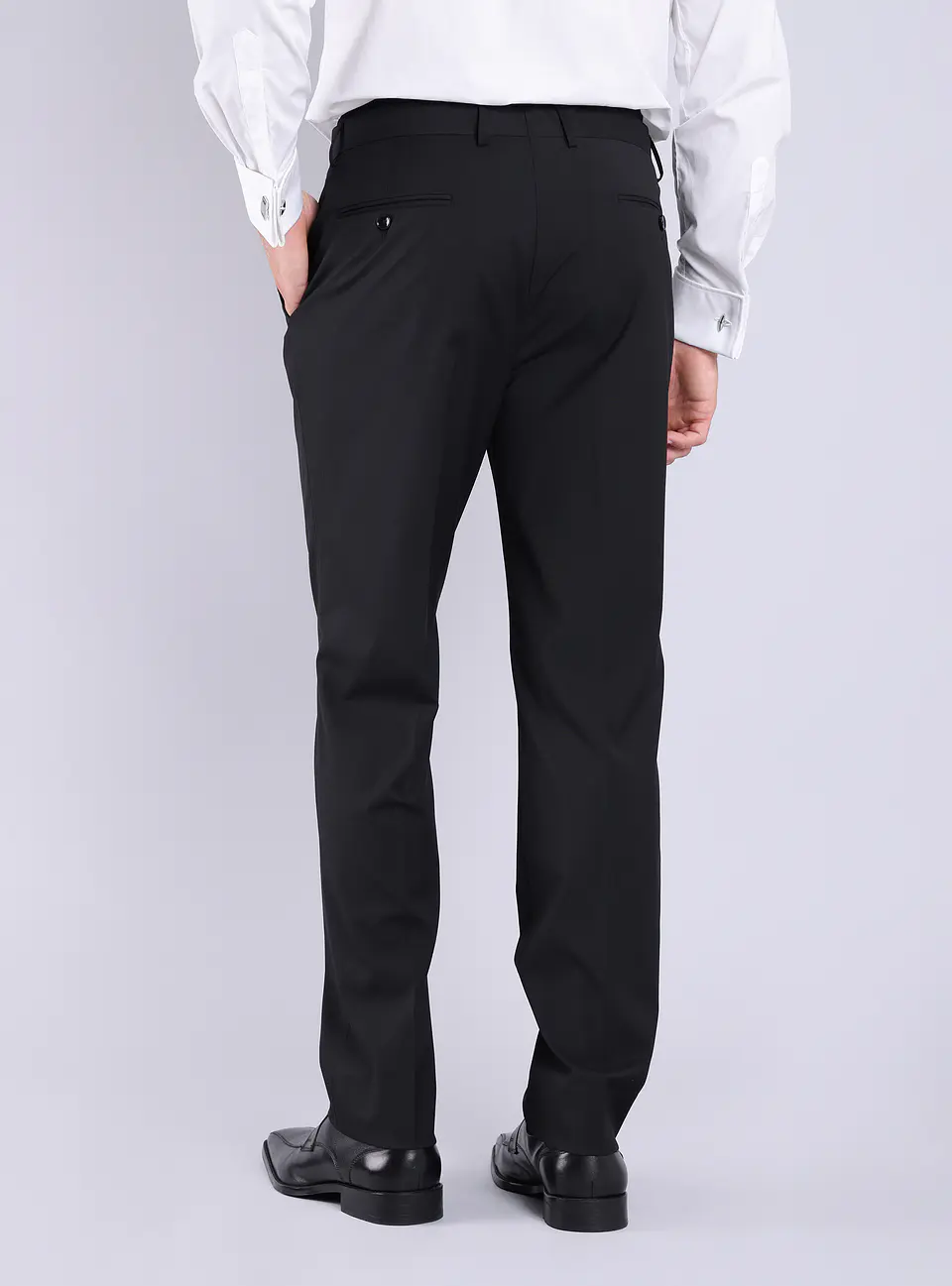 Ambo 2 Botones Slim 4% Spandexvan Heusen Vham260Ne Negro 7