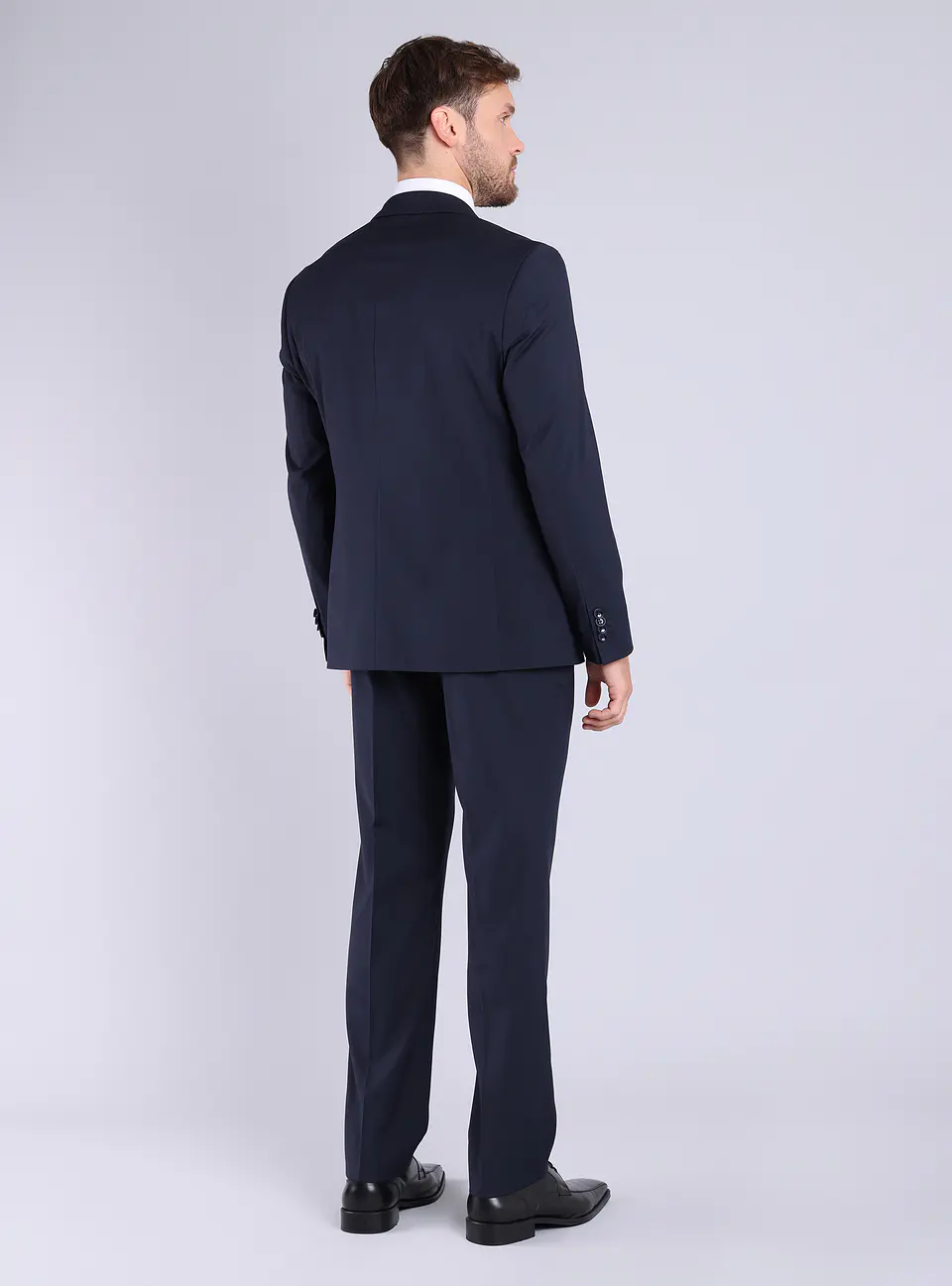 Ambo 2 Botones Slim 4% Spandex Van Heusen Vham261Nb Azul Marino 4