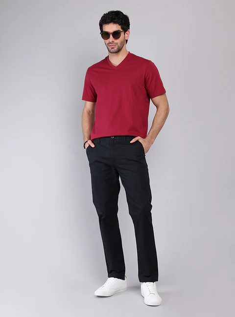PANTALON CHINO SLIM SPANDEX PIERO BUTTI PBCVB31NE NEGRO