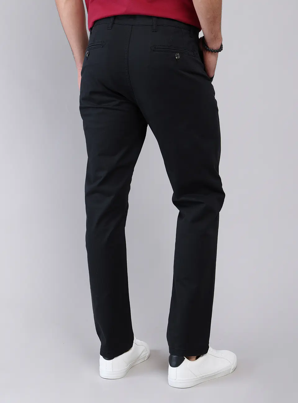 Pantalon Chino Slim Spandex Piero Butti Pbcvb31Ne Negro 4