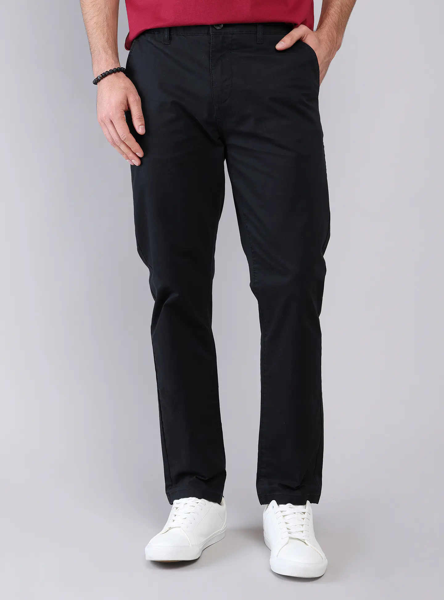 Pantalon Chino Slim Spandex Piero Butti Pbcvb31Ne Negro 5