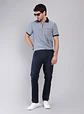 PANTALON CHINO SLIM SPANDEX PIERO BUTTI PBCVB31NB AZUL MARINO - Miniatura 1