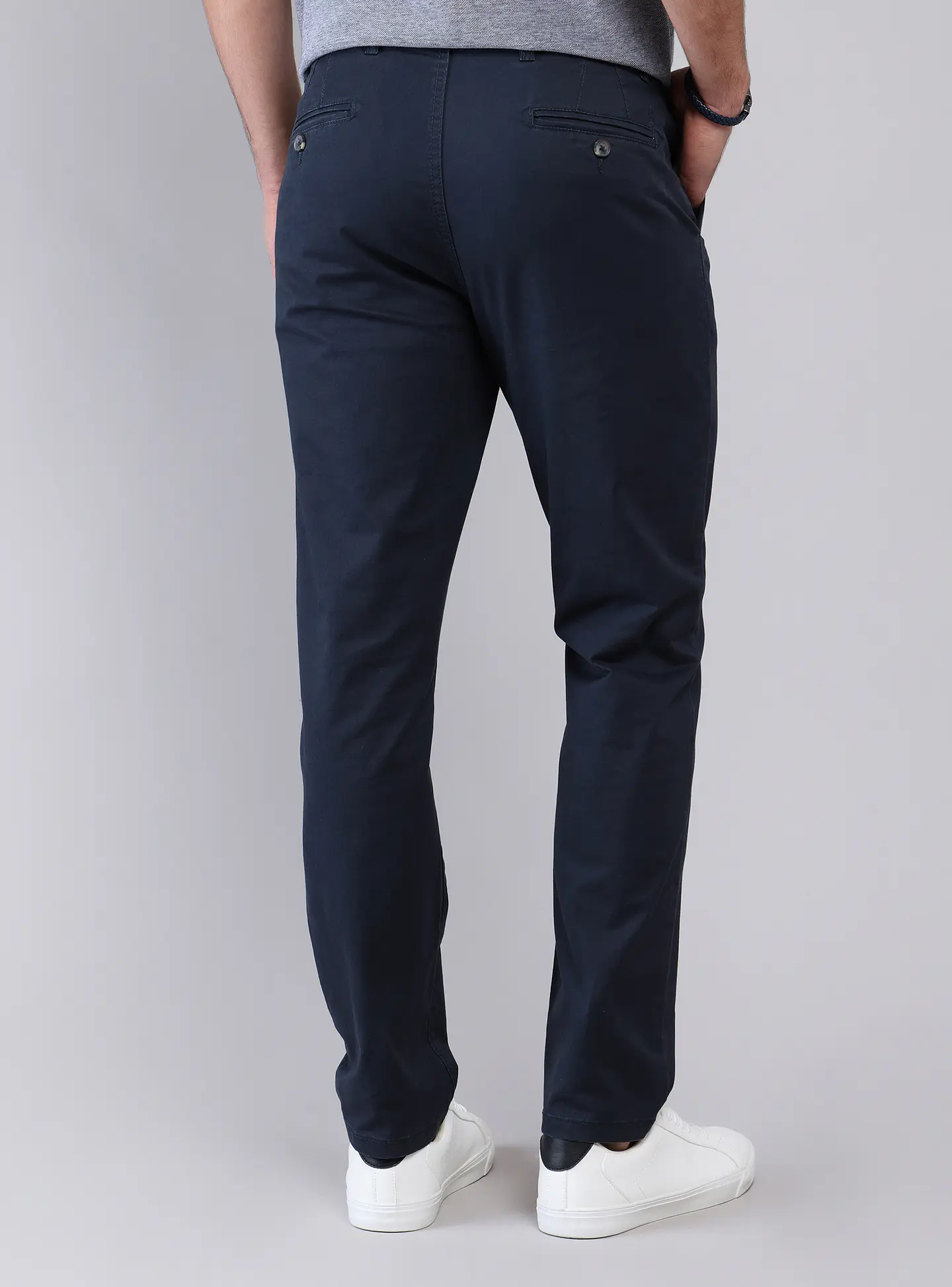 PANTALON CHINO SLIM SPANDEX PIERO BUTTI PBCVB31NB AZUL MARINO 3