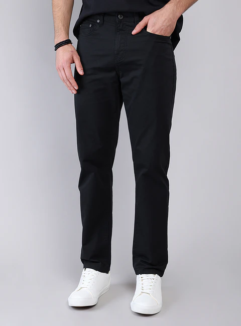 PANTALON FIVE POCKET SLIM PIERO BUTTI PBCVB30NE NEGRO