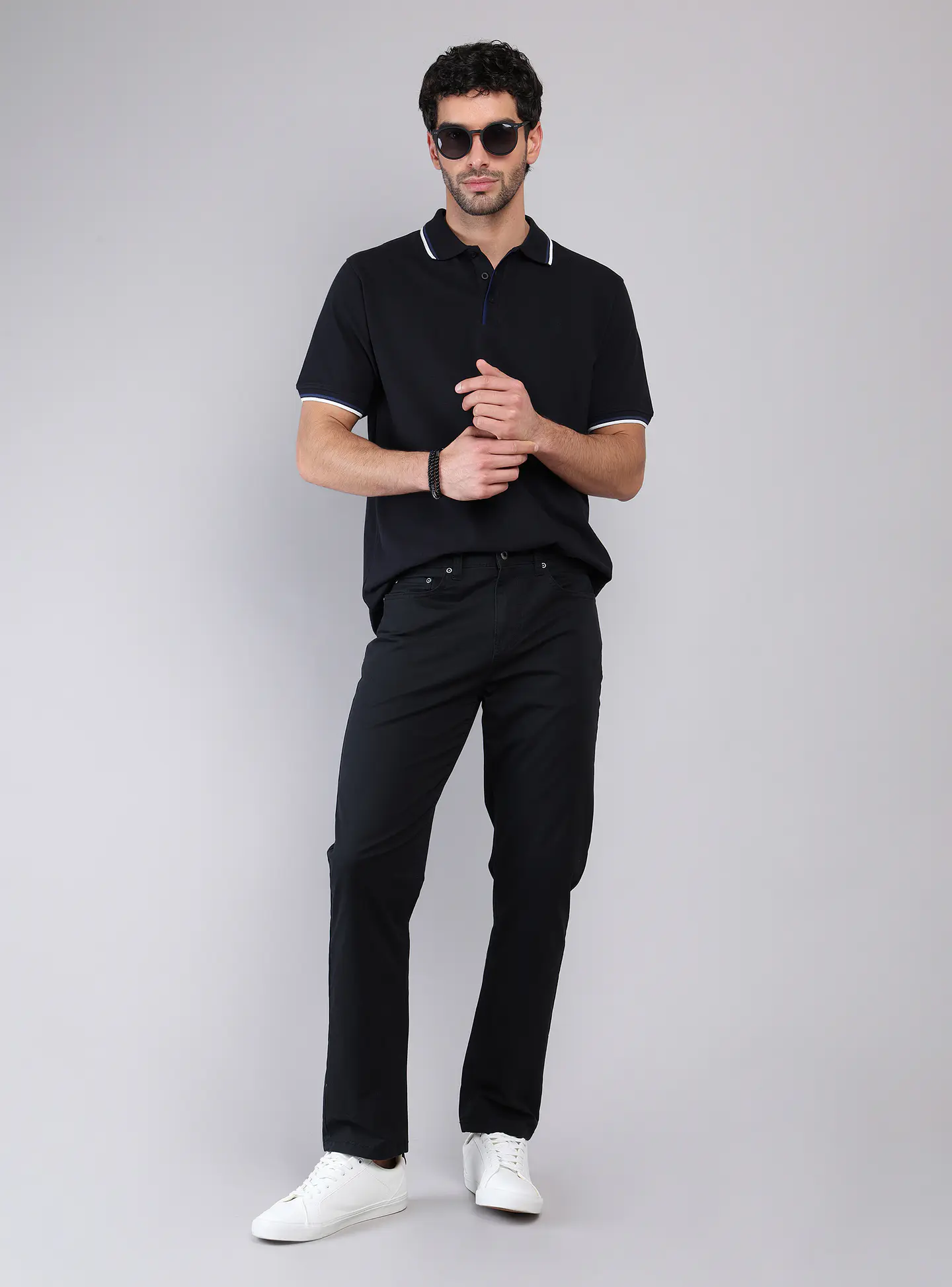 Pantalon Five Pocket Slim Piero Butti Pbcvb30Ne Negro 3