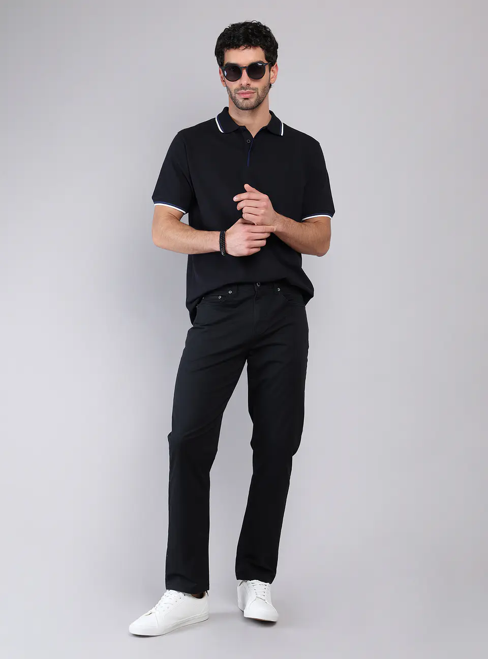 Pantalon Five Pocket Slim Piero Butti Pbcvb30Ne Negro 3