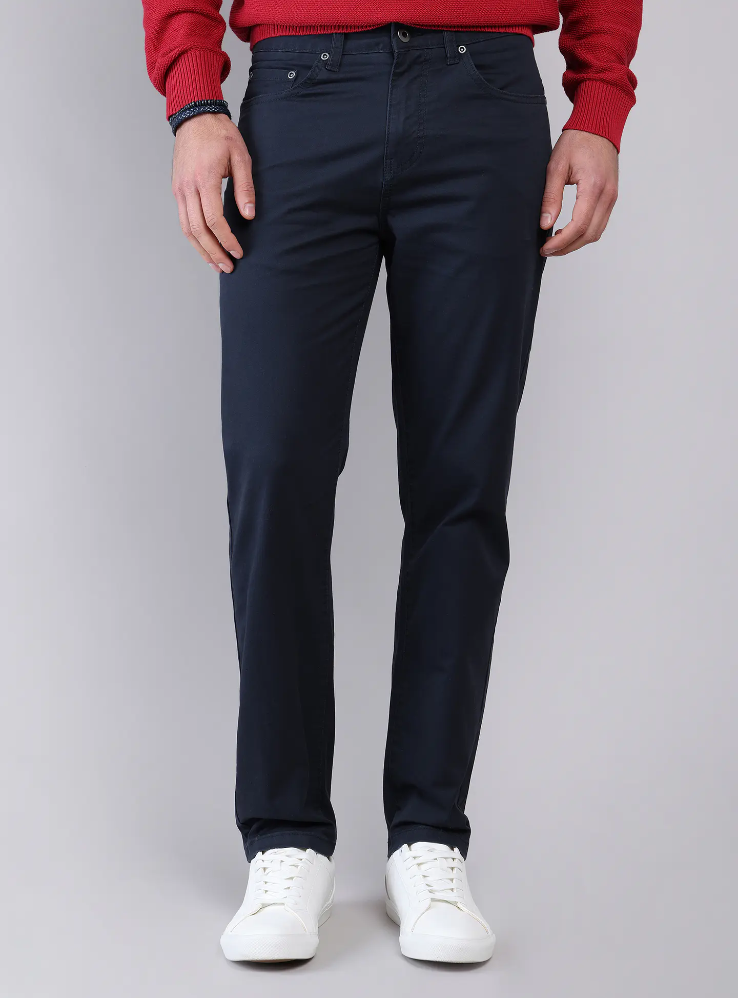 Pantalon Five Pocket Slim Piero Butti Pbcvb30Nb Azul Marino 1