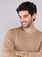 Sweater Cuello V Liso Piero Butti Pbcvi52Ca Cafe - Miniatura 2