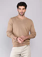 Sweater Cuello V Liso Piero Butti Pbcvi52Ca Cafe - Miniatura 3