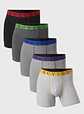 BOXER PACK 5 LL SOVIET BOS2404GR GRIS - Miniatura 1