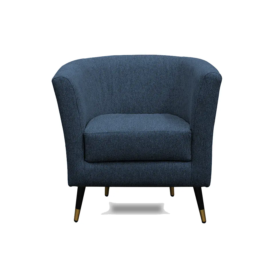 Poltrona 1/C Manao T Lino Monaco Azul Mantahue Manao52232519 2