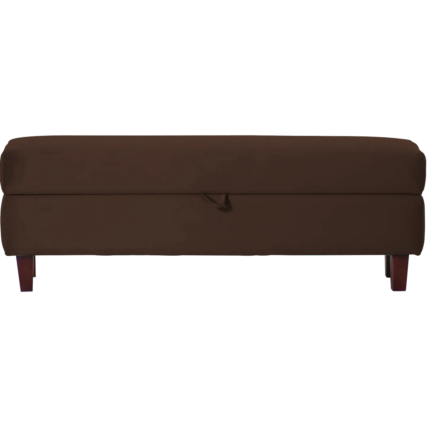 Banqueta Piecera S/B 130Cm Tapiz Cafe Mantahue Genova 1