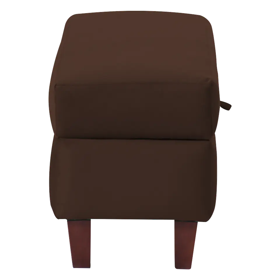 Banqueta Piecera S/B 130Cm Tapiz Cafe Mantahue Genova 3
