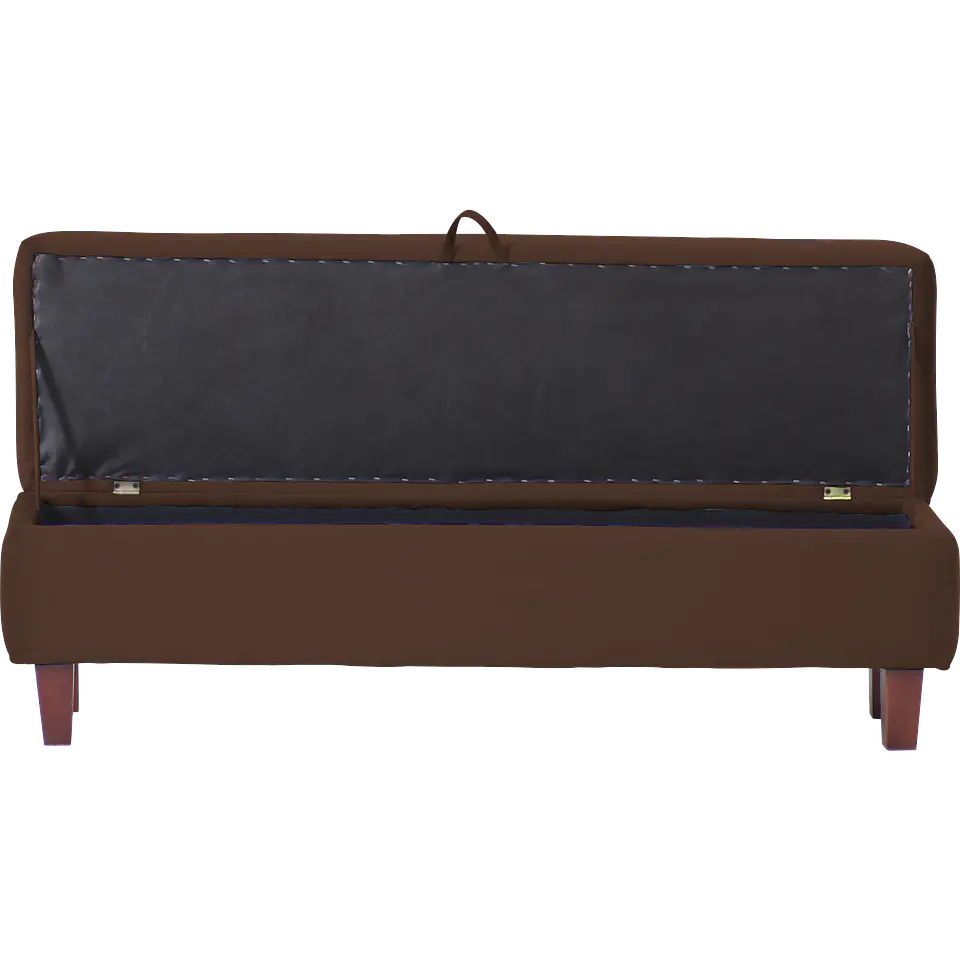 Banqueta Piecera S/B 130Cm Tapiz Cafe Mantahue Genova 4