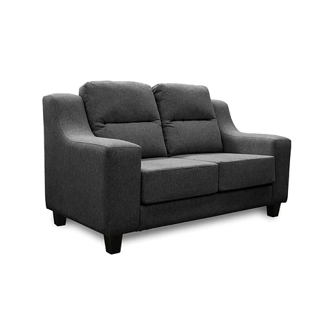 SOFA MANAO 2 CPOS MONACO GRIS OSCURO MANTAHUE