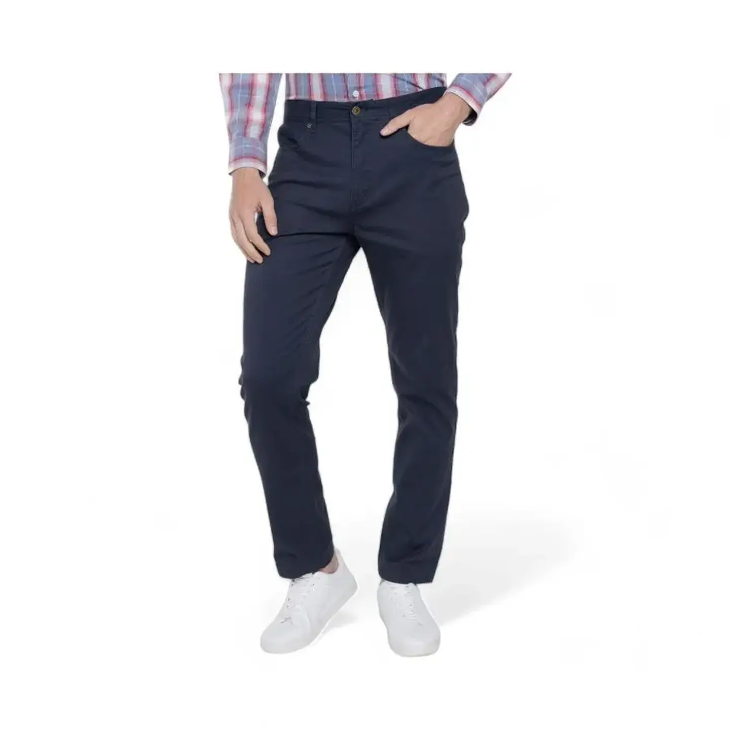 Pantalon Hombre Potros Azul Marino Ptli20080N-079 1