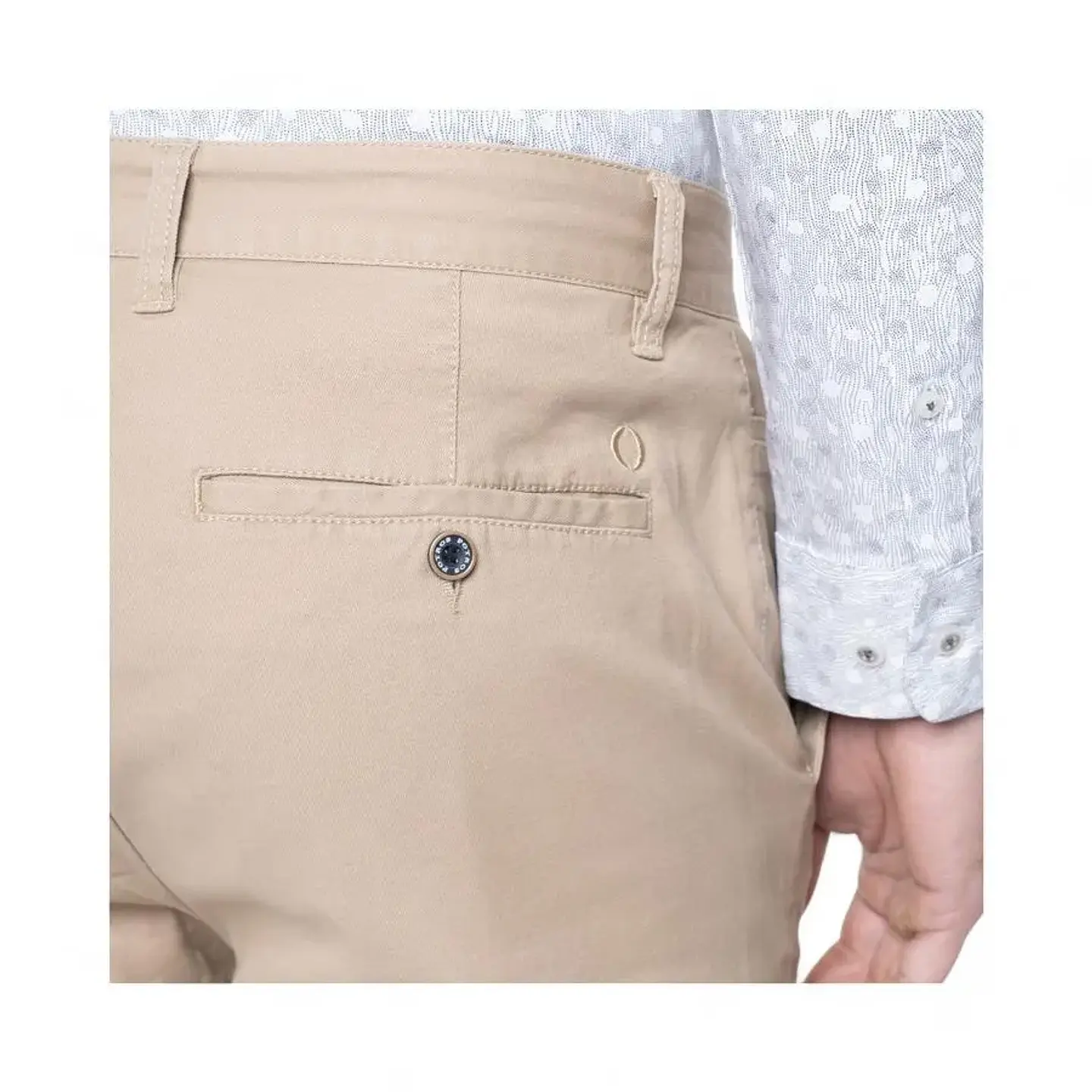 Pantalon Hombre Potros Beige Ptli20070N035 4