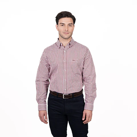 CAMISA HOMBRE MC-GREGOR ROJO MGLI01005N-554