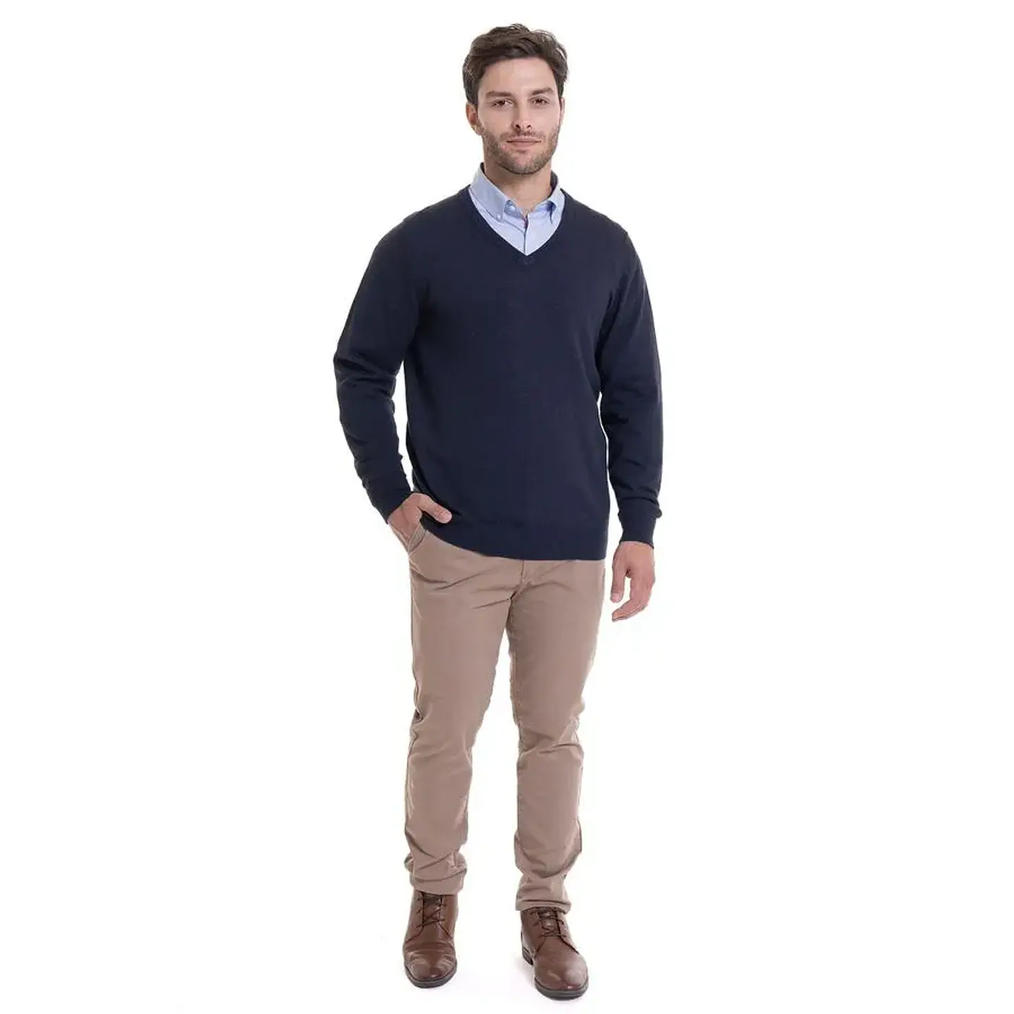 SWEATER HOMBRE MC-GREGOR AZUL PIEDRA MGLI06000N-074 3
