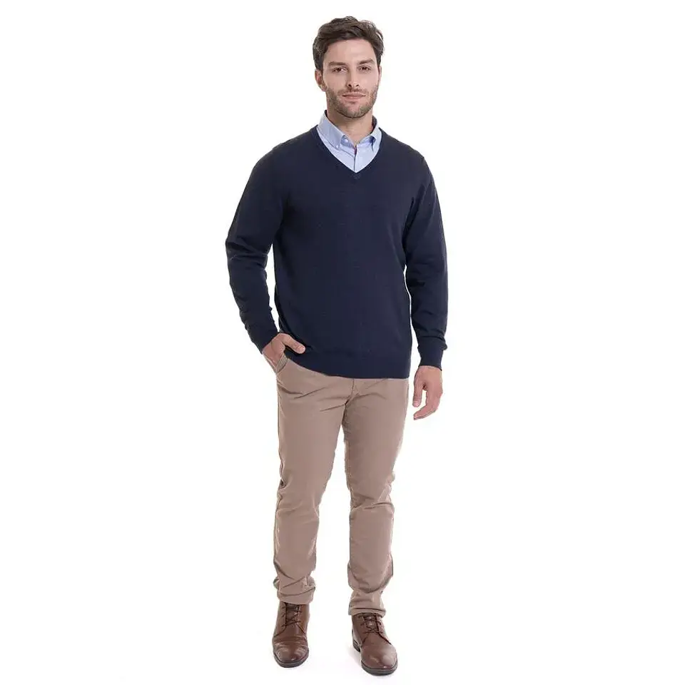 SWEATER HOMBRE MC-GREGOR AZUL PIEDRA MGLI06000N-074 3