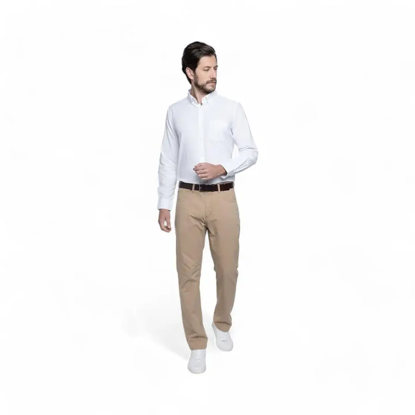 PANTALON HOMBRE POTROS BEIGE PTLI20734N-035 4