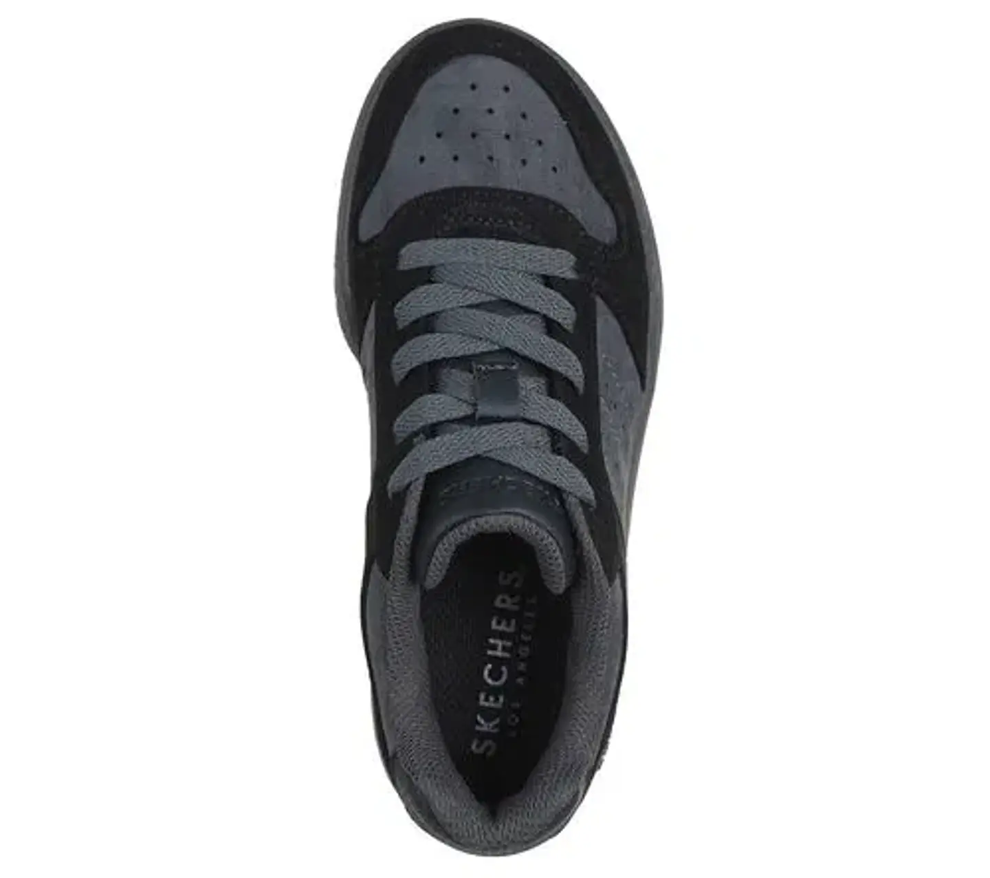ZAPATILLAS SKECHERS LOLO 418024L-BKGY NEGRO-GRIS 4