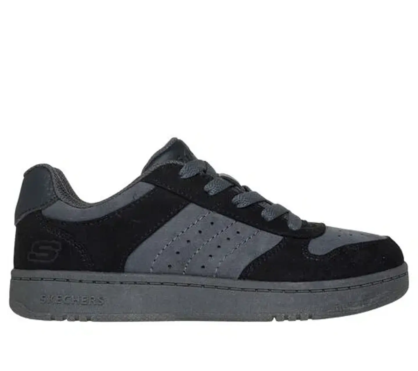 ZAPATILLAS SKECHERS LOLO 418024L-BKGY NEGRO-GRIS 2