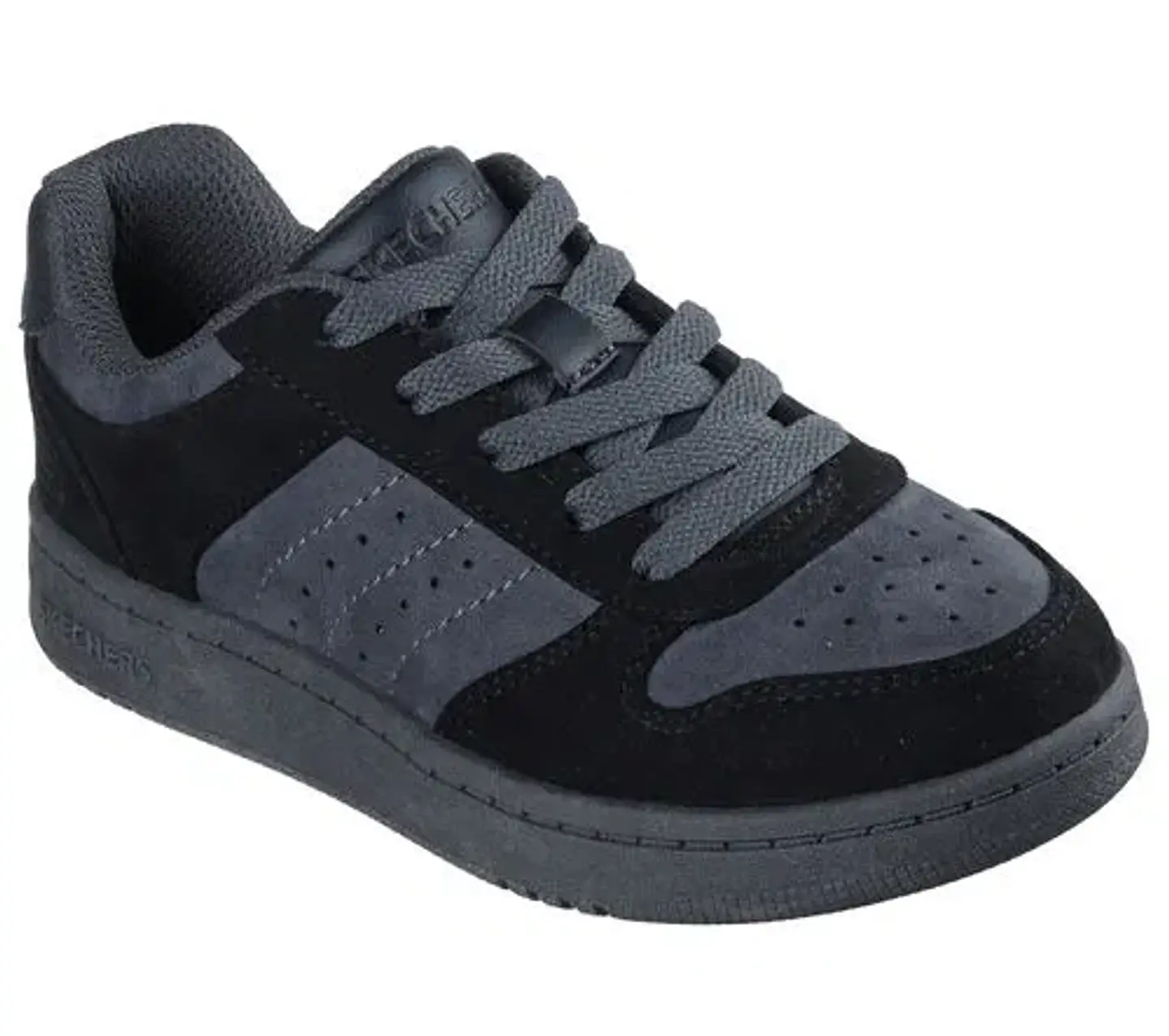 ZAPATILLAS SKECHERS LOLO 418024L-BKGY NEGRO-GRIS 1