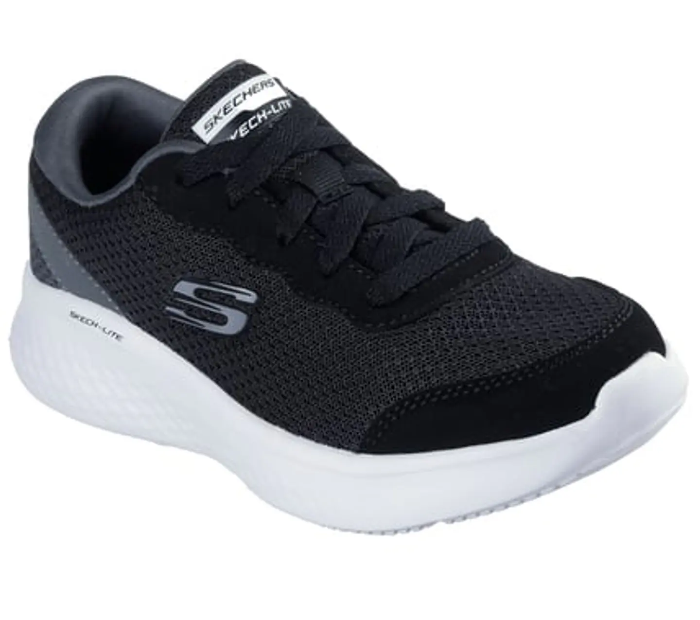 ZAPATILLA NIÑO SKECHERS 404016L-BLK NEGRO 1