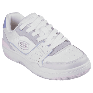 ZAPATILLA NIÑA SKECHERS 310230L-WMLT BLANCO-LILA