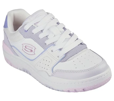 ZAPATILLA NIÑA SKECHERS 310230L-WMLT BLANCO-LILA