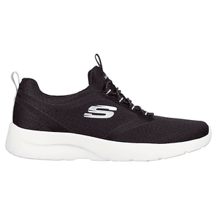 ZAPATILLA MUJER SKECHERS 149693-BLK NEGRO