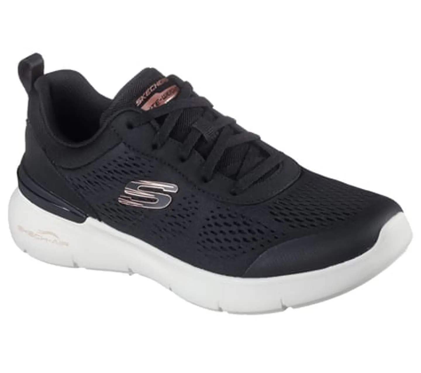 Zapatilla Mujer Skechers 150370-Bkrg Negro 1