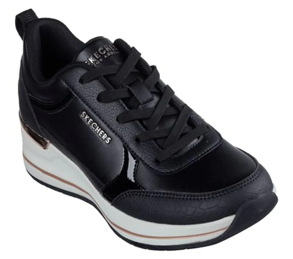 Zapatilla Mujer Skechers 177345-Blk Negro 1