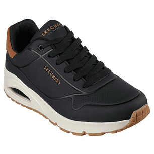 ZAPATILLA HOMBRE SKECHERS 183004-BLK NEGRO