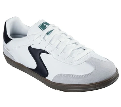 ZAPATILLA HOMBRE SKECHERS 254150-WBK BLANCO