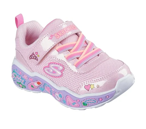 ZAPATILLA NIÑA SKECHERS 303158N-LPMT ROSADO