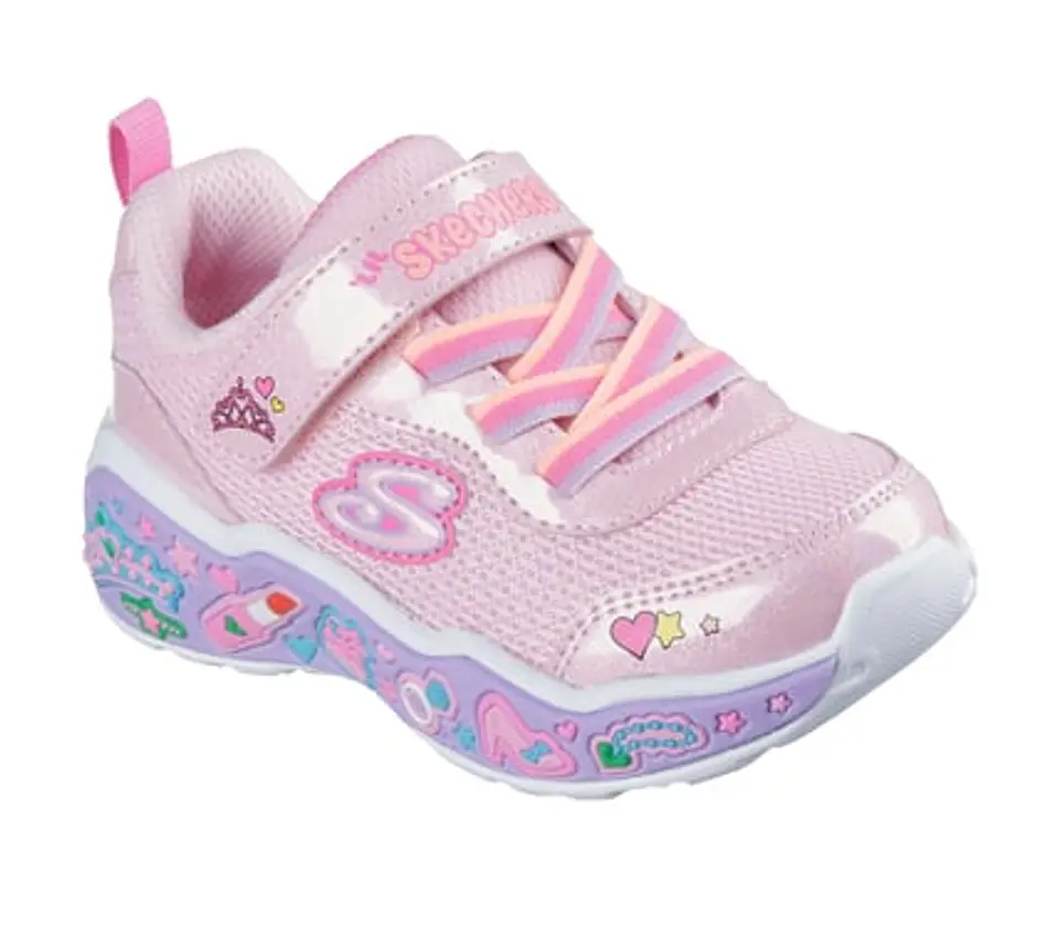 ZAPATILLA NIÑA SKECHERS 303158N-LPMT ROSADO 1