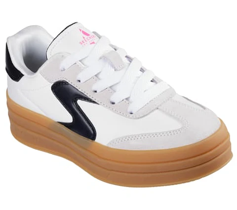 ZAPATILLA NIÑA SKECHERS 310682L-WBK BLANCO