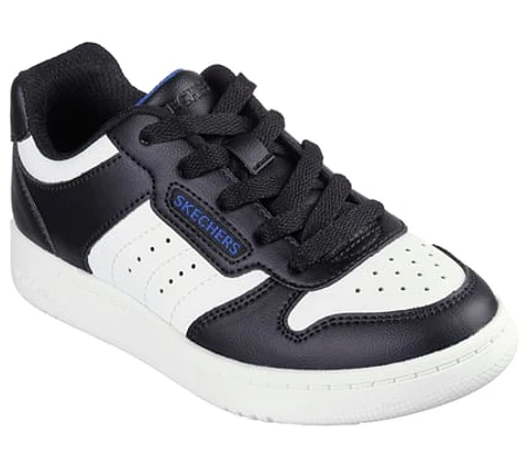 ZAPATILLA NIÑO SKECHERS 405639L-BKW NEGRO