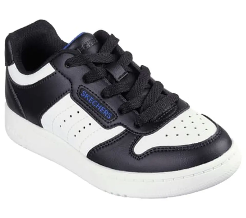 ZAPATILLA NIÑO SKECHERS 405639L-BKW NEGRO 1