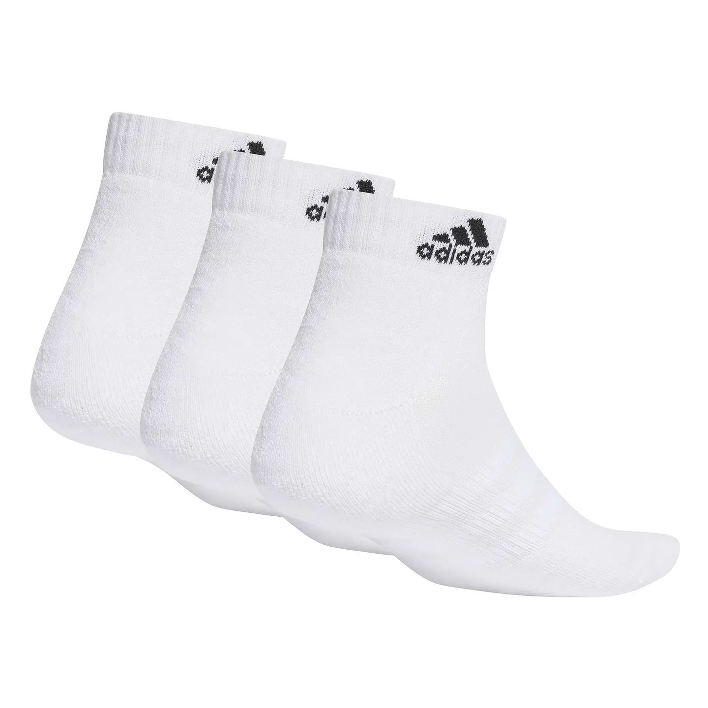 3 Pares De Calcetas Adidas Ht3441 Blanco-Negro 2
