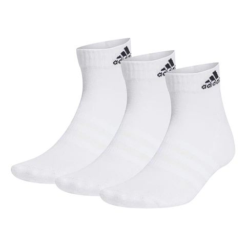 3 Pares De Calcetas Adidas Ht3441 Blanco-Negro
