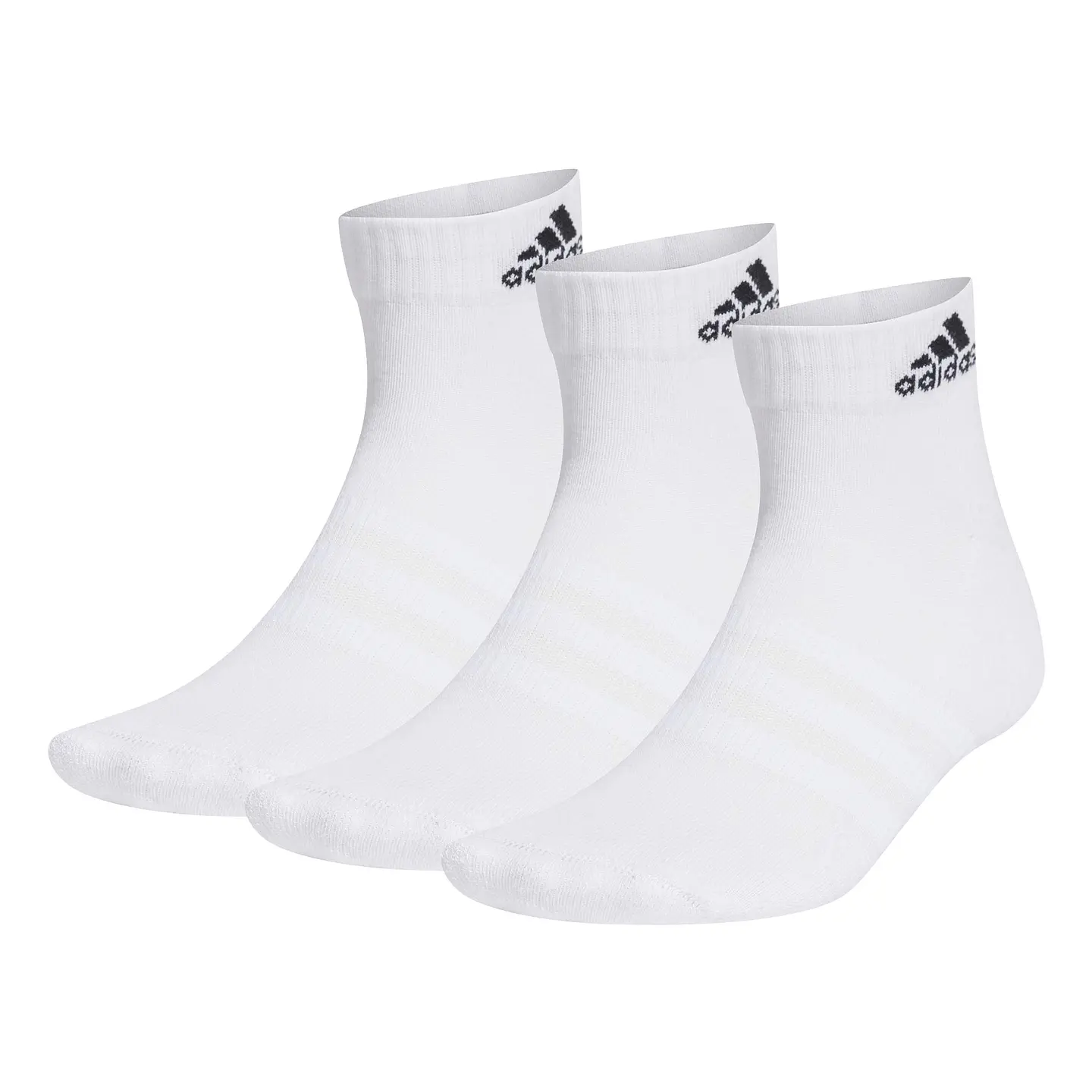 3 Pares De Calcetas Adidas Ht3441 Blanco-Negro 1