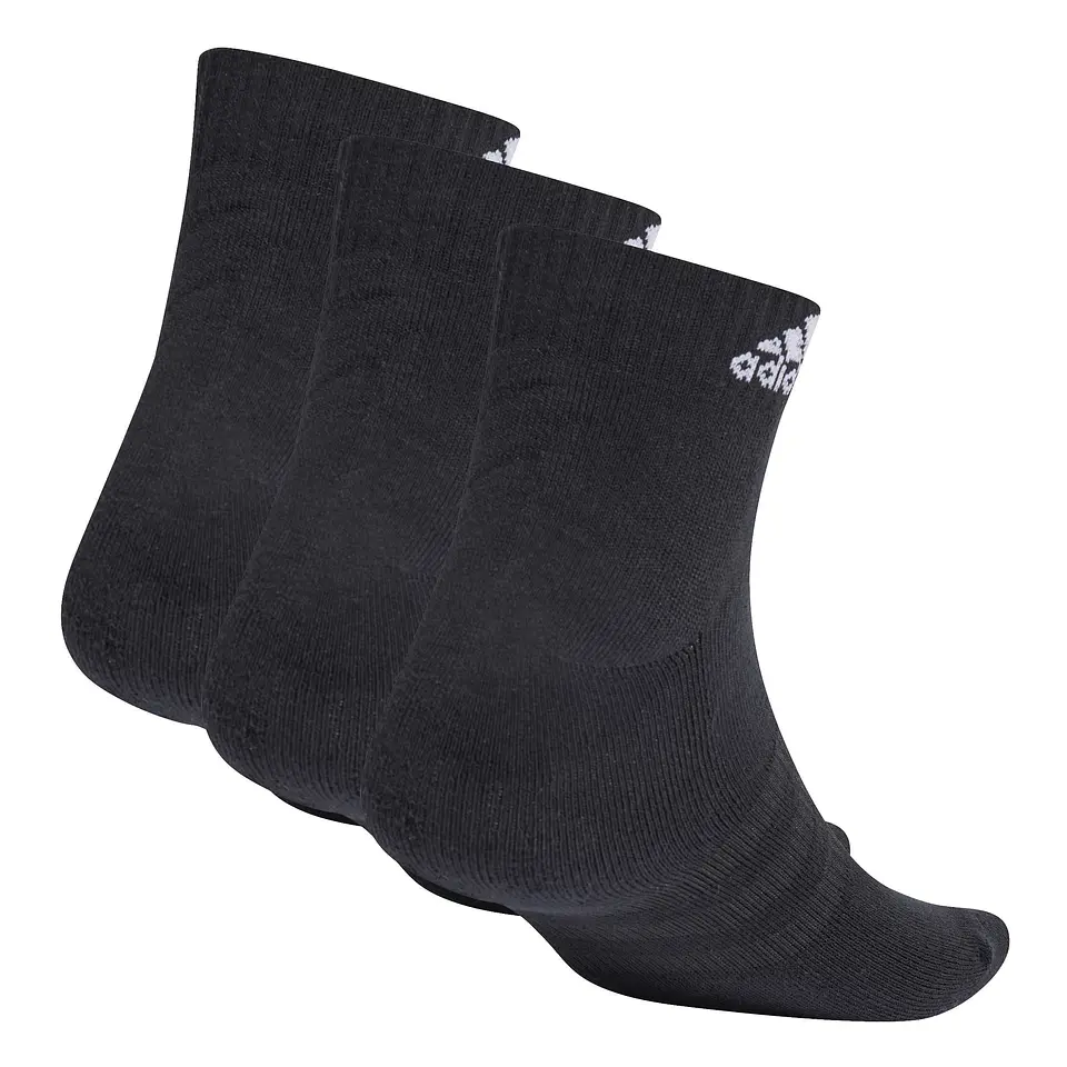 3 Pares De Calecetas Adidas Ic1277 Negro 2