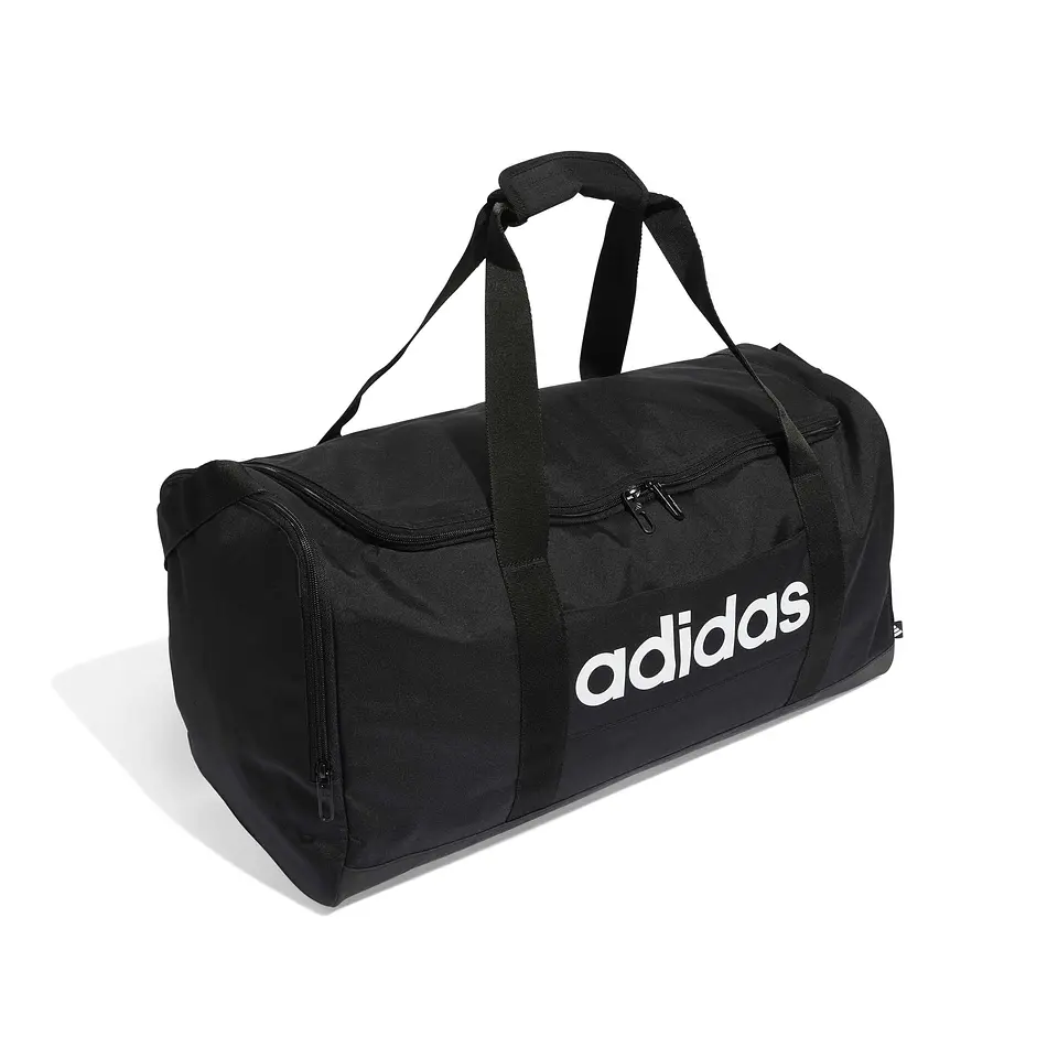 Bolso Linear Duffel M Training Adidas Jd9555 Negro 1