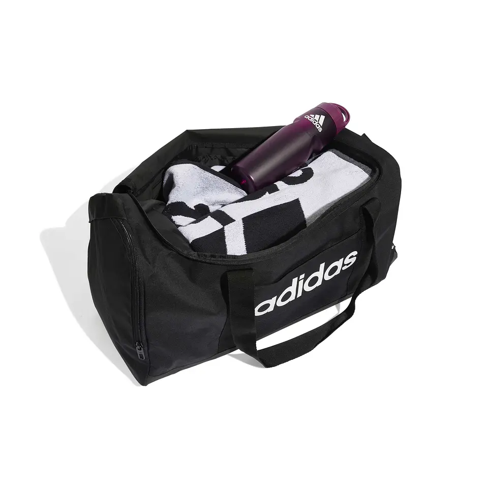 Bolso Linear Duffel M Training Adidas Jd9555 Negro 3